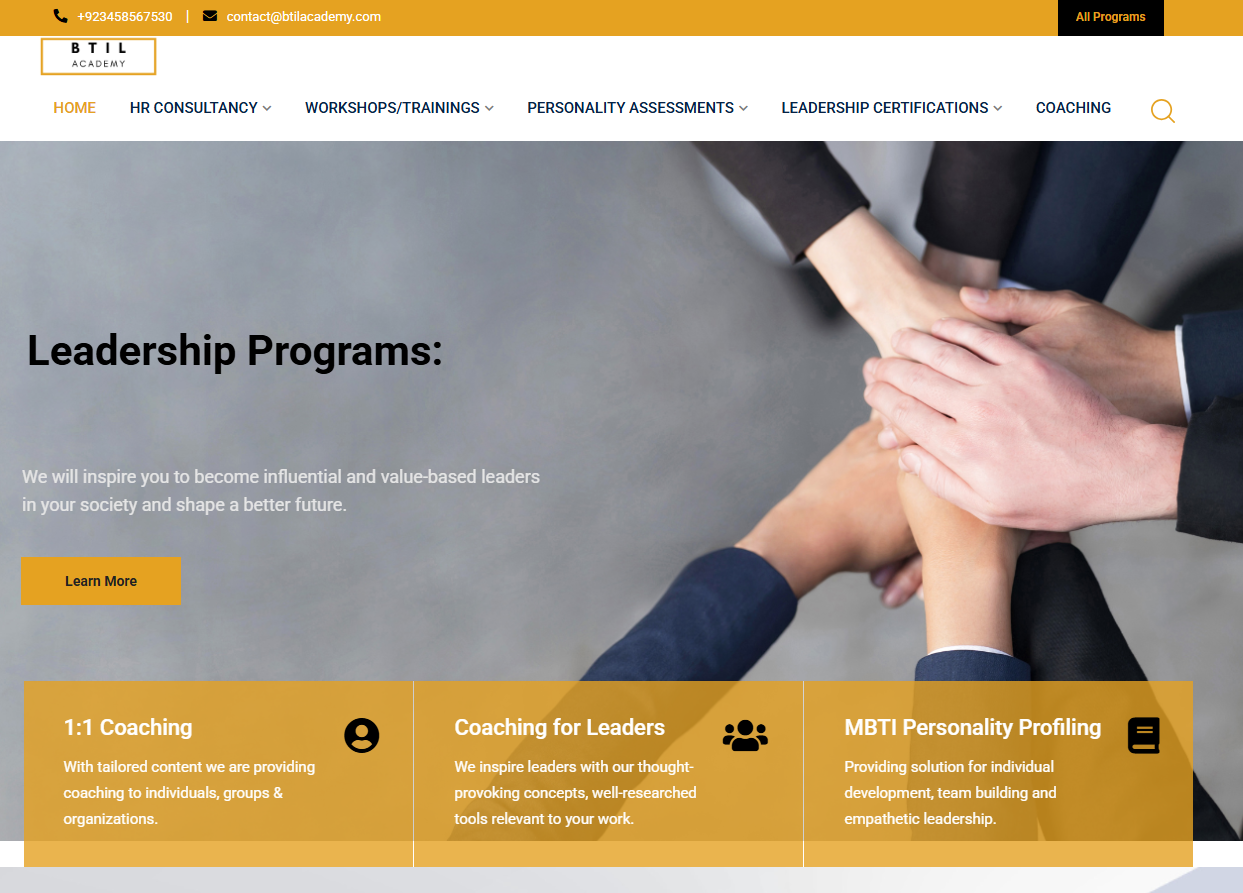 BTIL Academy- A Learning and Development Portal