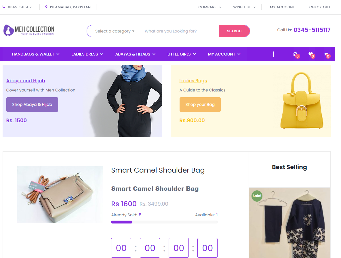 MehCollection. A Fashion Store